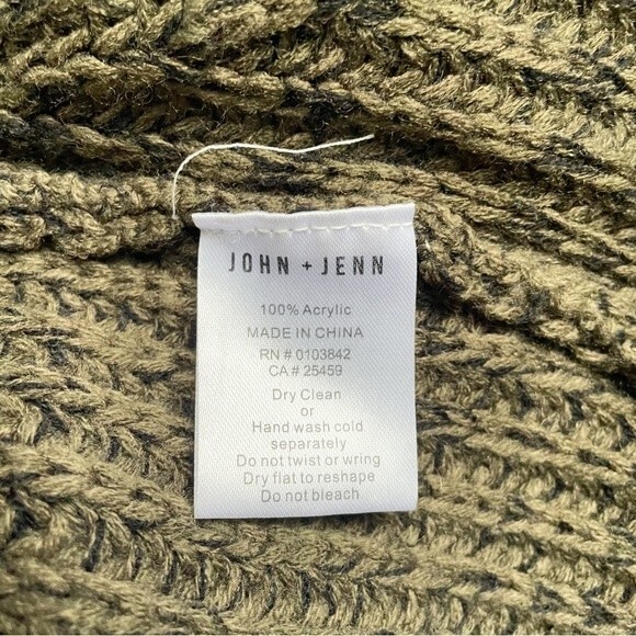 John + Jenn Revolve Constance Sweater Olive Green Pullover Women’s Size Medium - Picture 10 of 12
